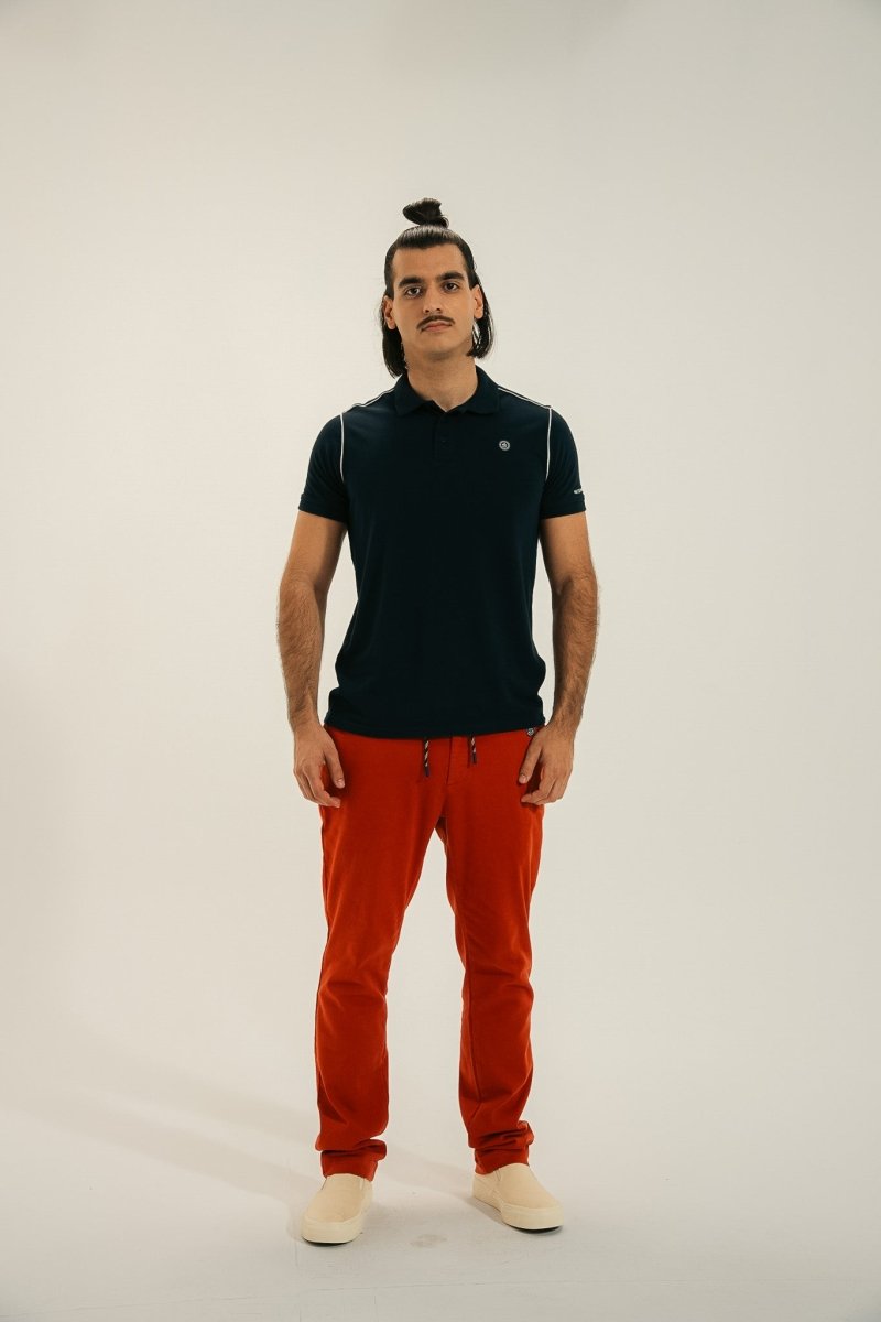 Polo maille piquée broderie poitrine MORSE - Mat de Misaine