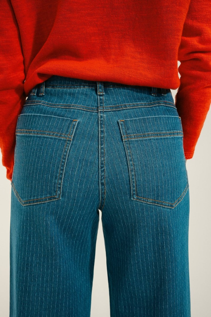 Pont en Jeans rayé PONTON - Mat de Misaine