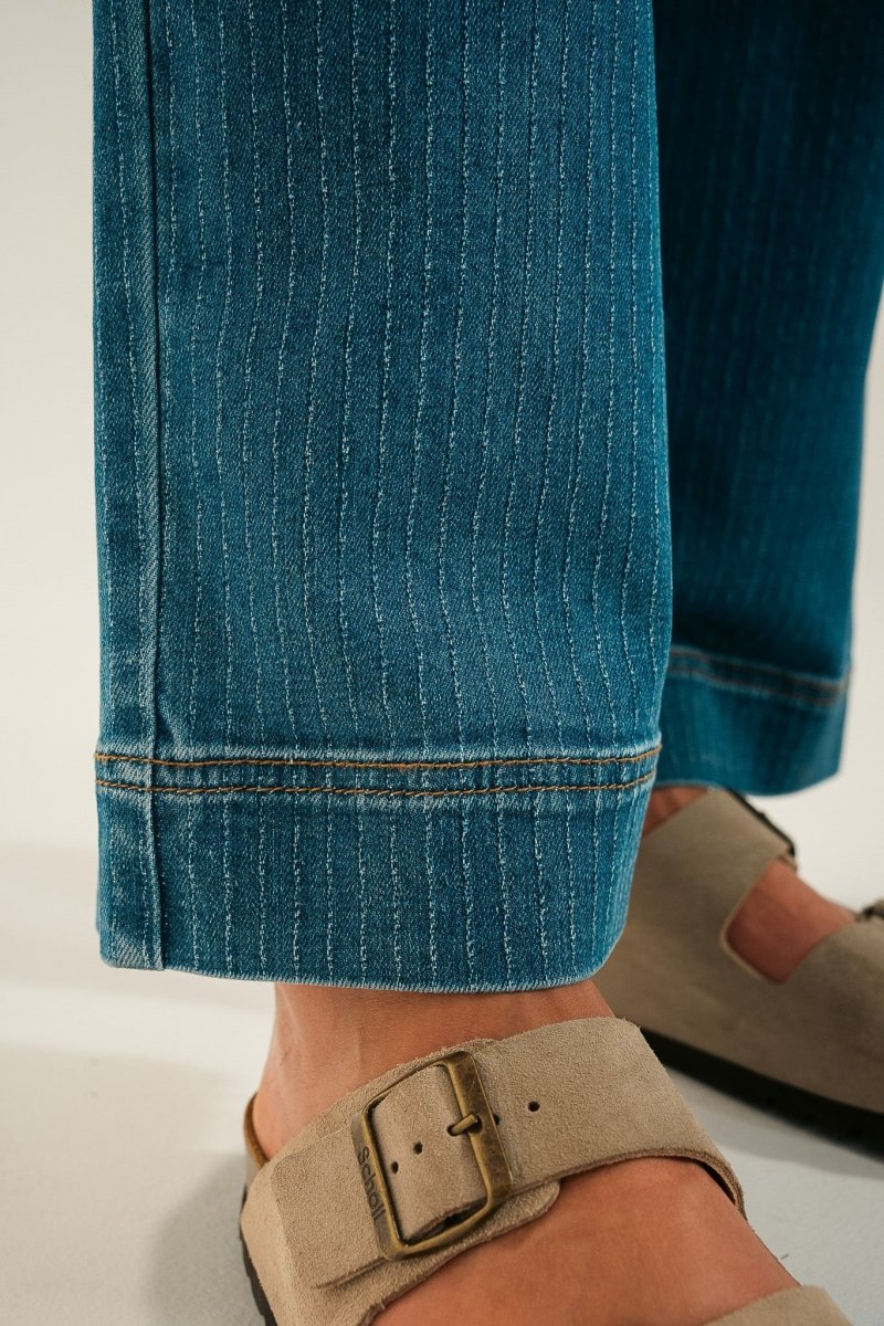 Pont en Jeans rayé PONTON - Mat de Misaine