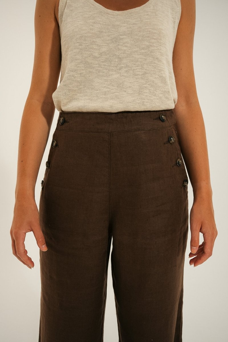 Pont en lin PUNTA - Mat de Misaine