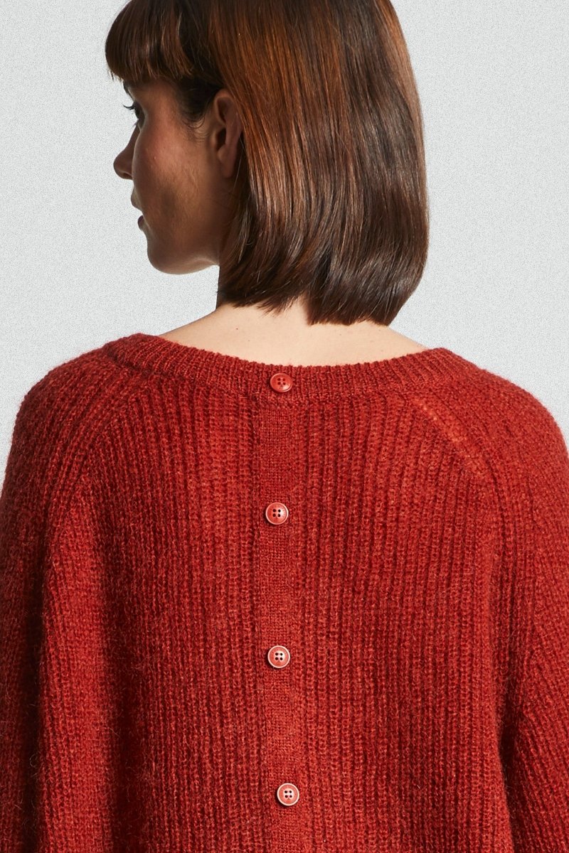 Pull avec boutons dos TOPAZO - Mat de Misaine