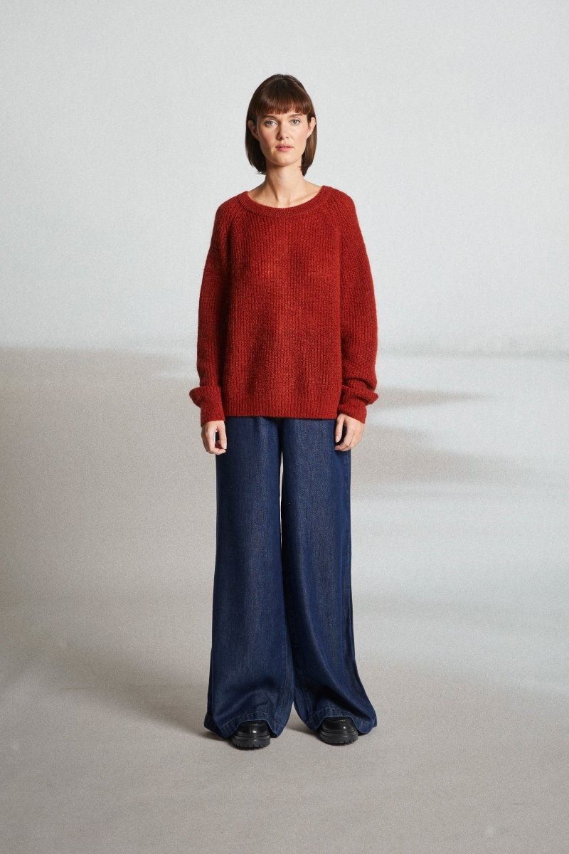 Pull avec boutons dos TOPAZO - Mat de Misaine