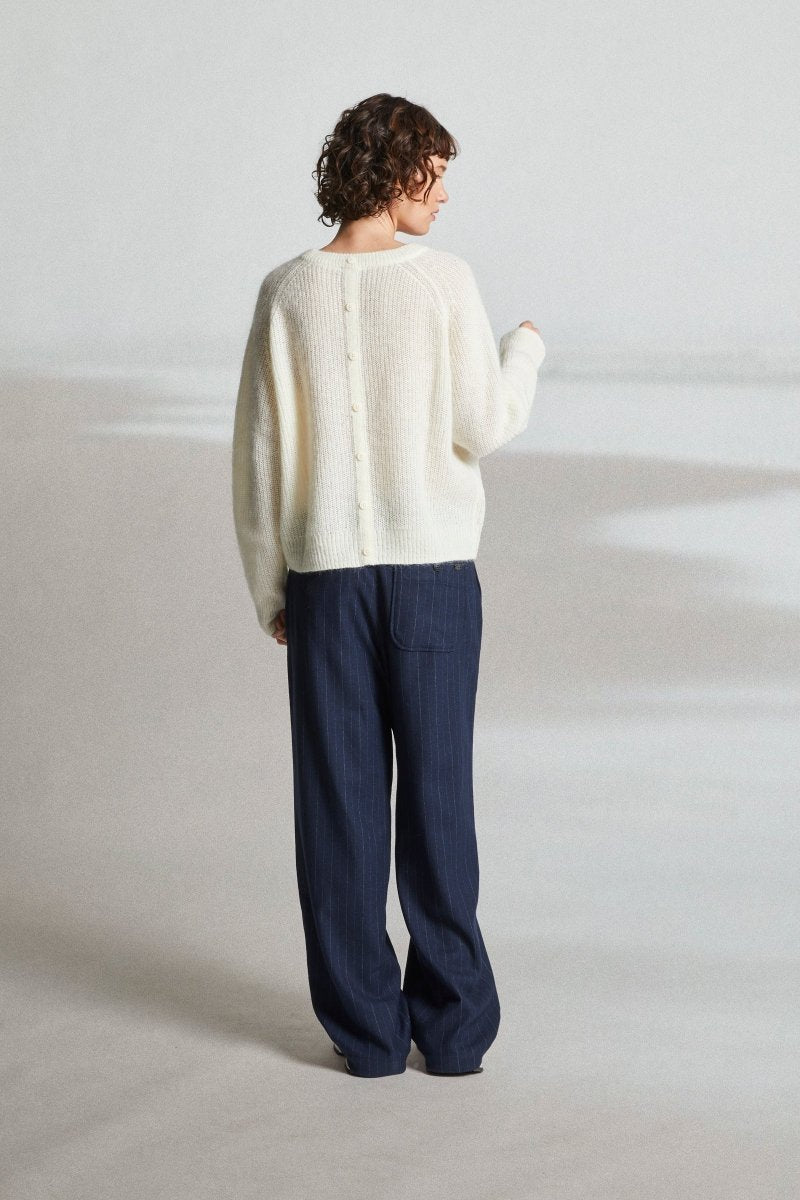 Pull avec boutons dos TOPAZO - Mat de Misaine