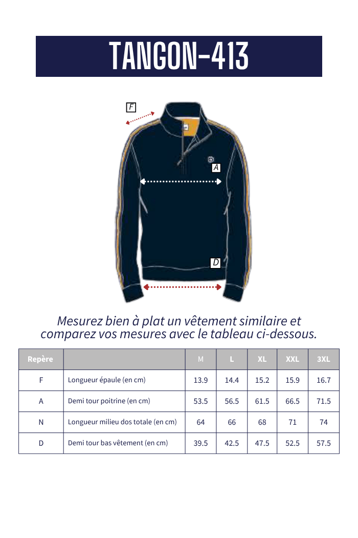 Pull camionneur TANGON - Mat de Misaine
