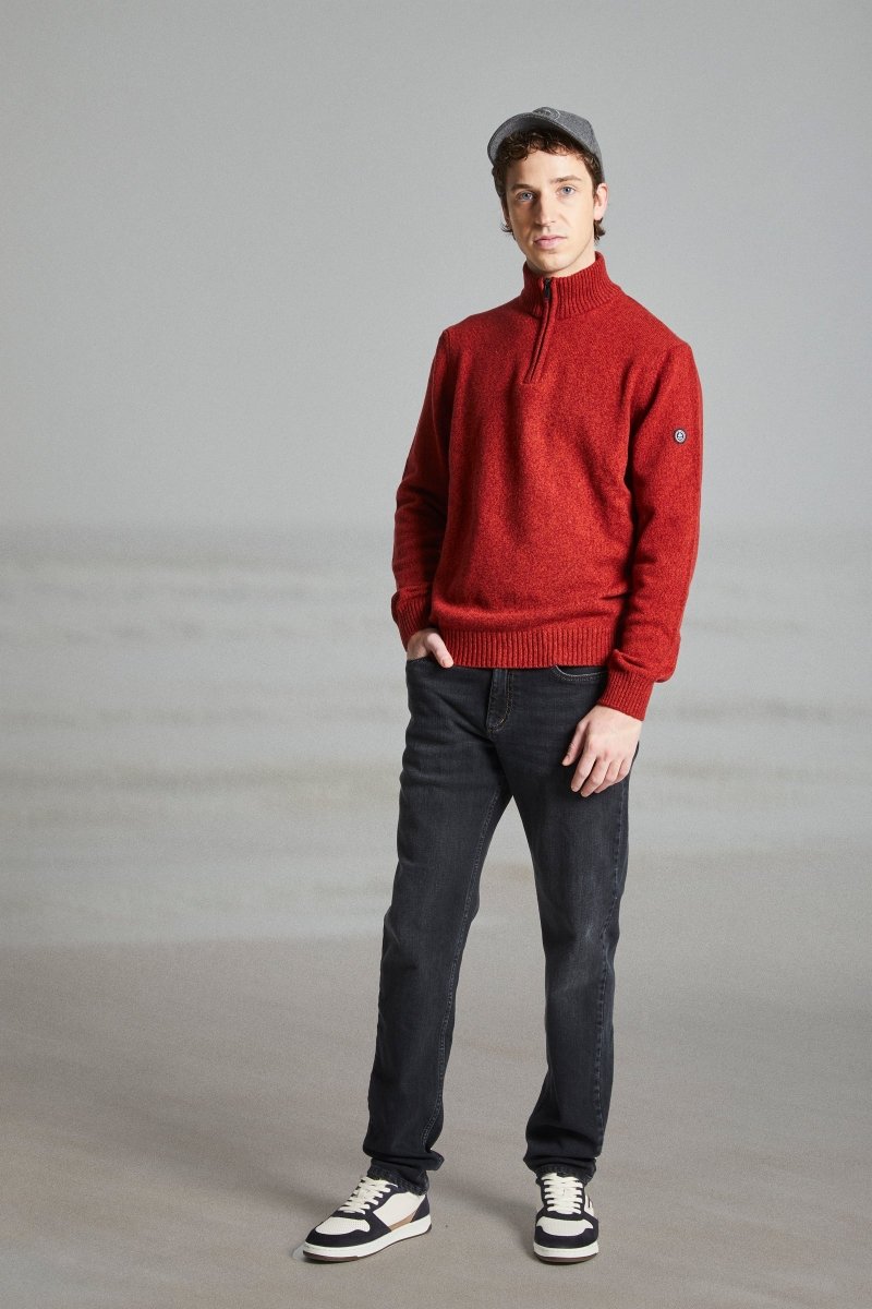 Pull camionneur zippé TANDEM - Mat de Misaine