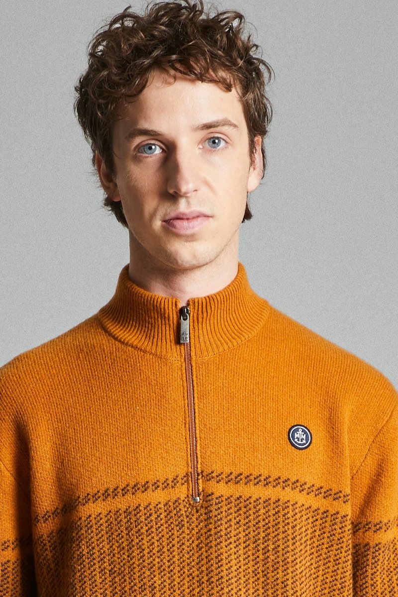 Pull camionneur zippé TUFFLE - Mat de Misaine