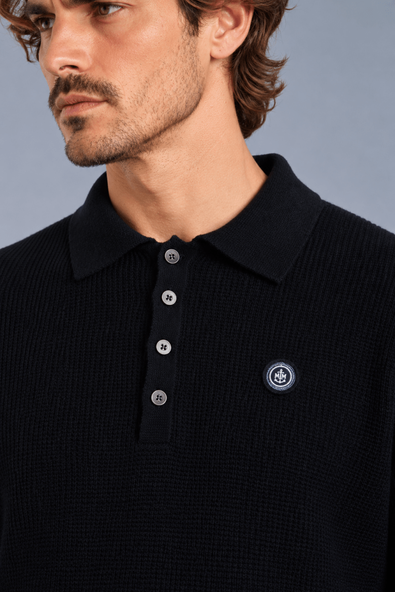 Pull col polo TIM - Mat de Misaine