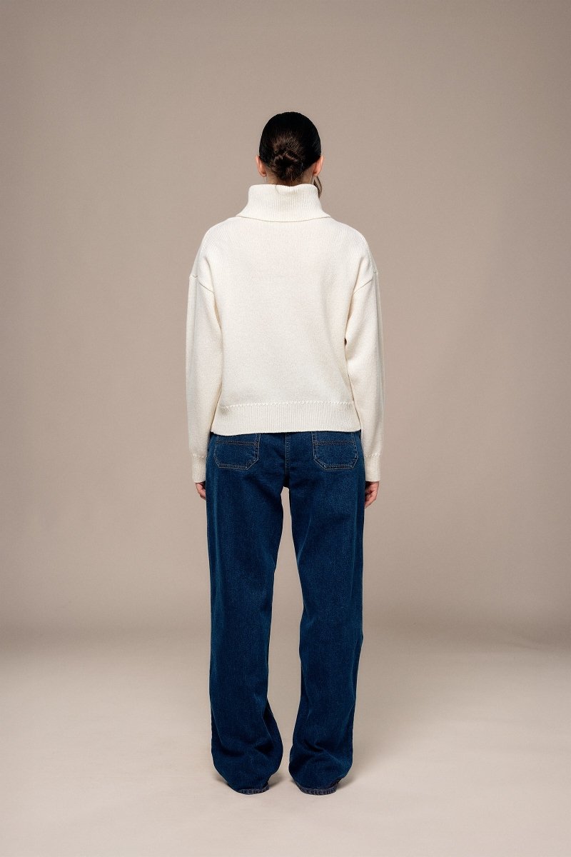 Pull col roulé TISCALI - Mat de Misaine