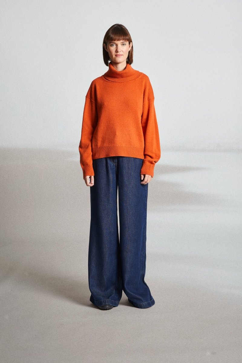 Pull col roulé TISCALI - Mat de Misaine