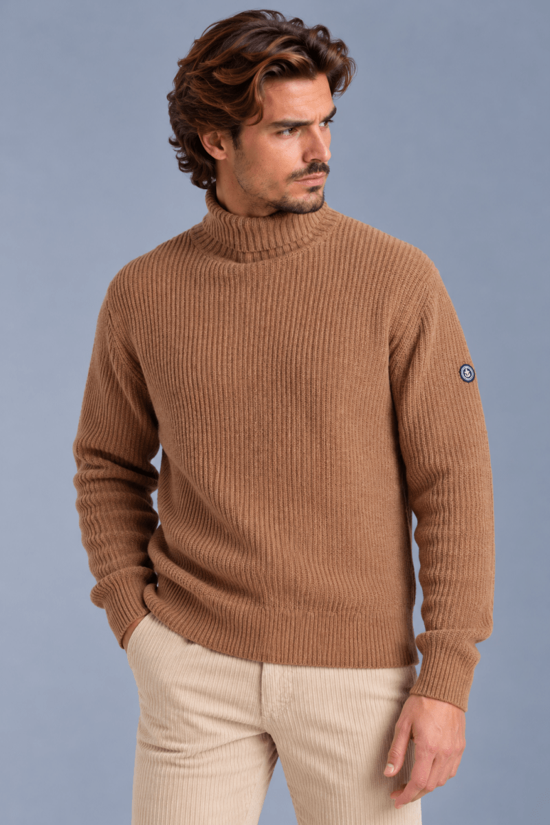 Pull col roulé TOUCOL - Mat de Misaine