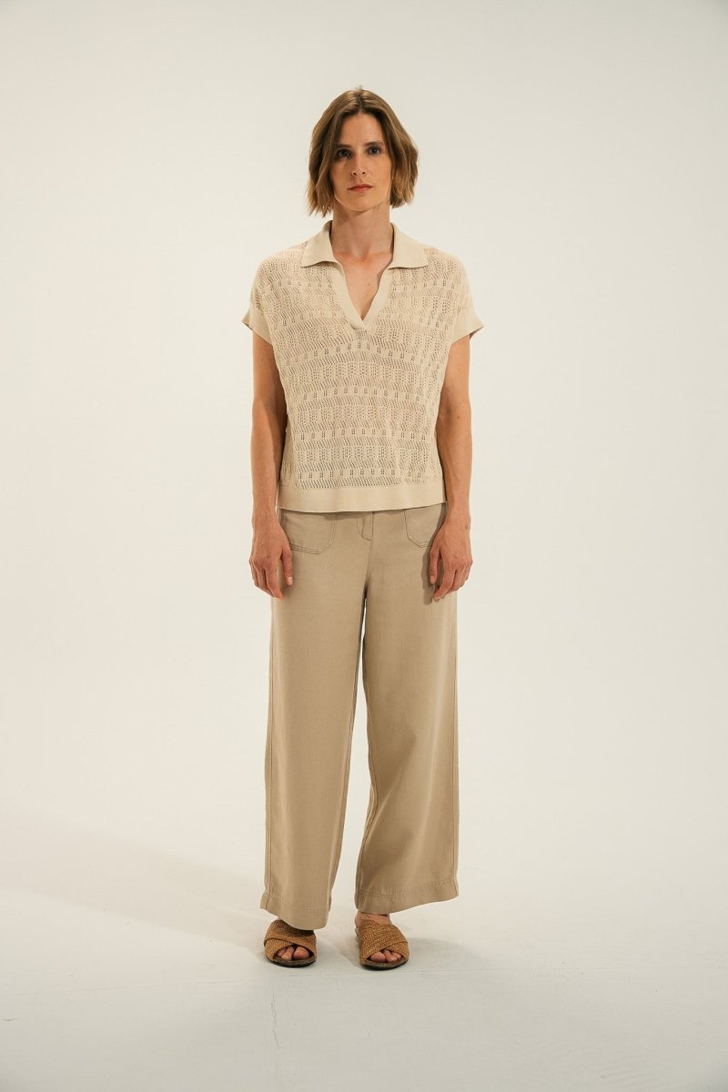 Pull col vareuse TANGER - Mat de Misaine