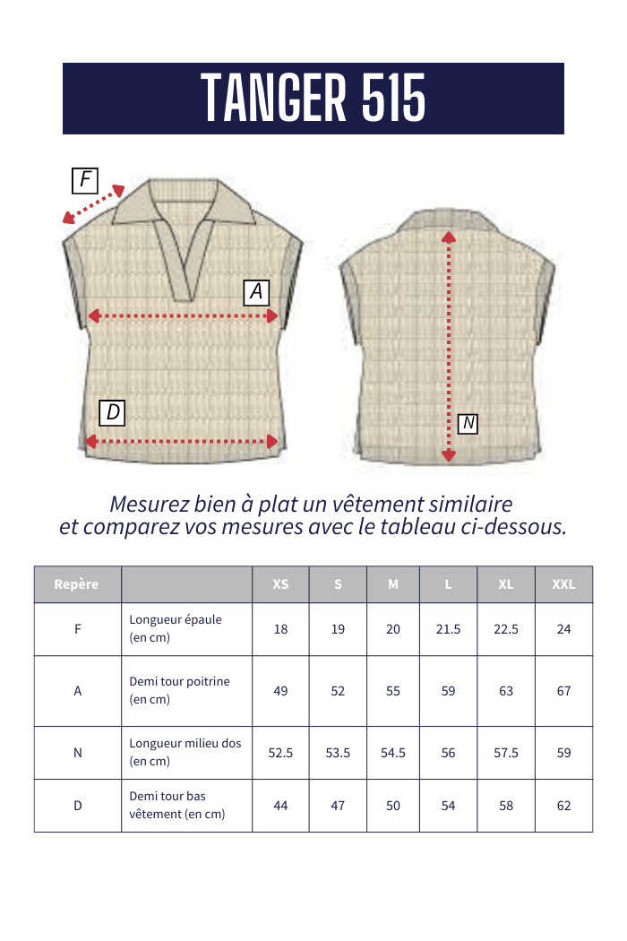 Pull col vareuse TANGER - Mat de Misaine