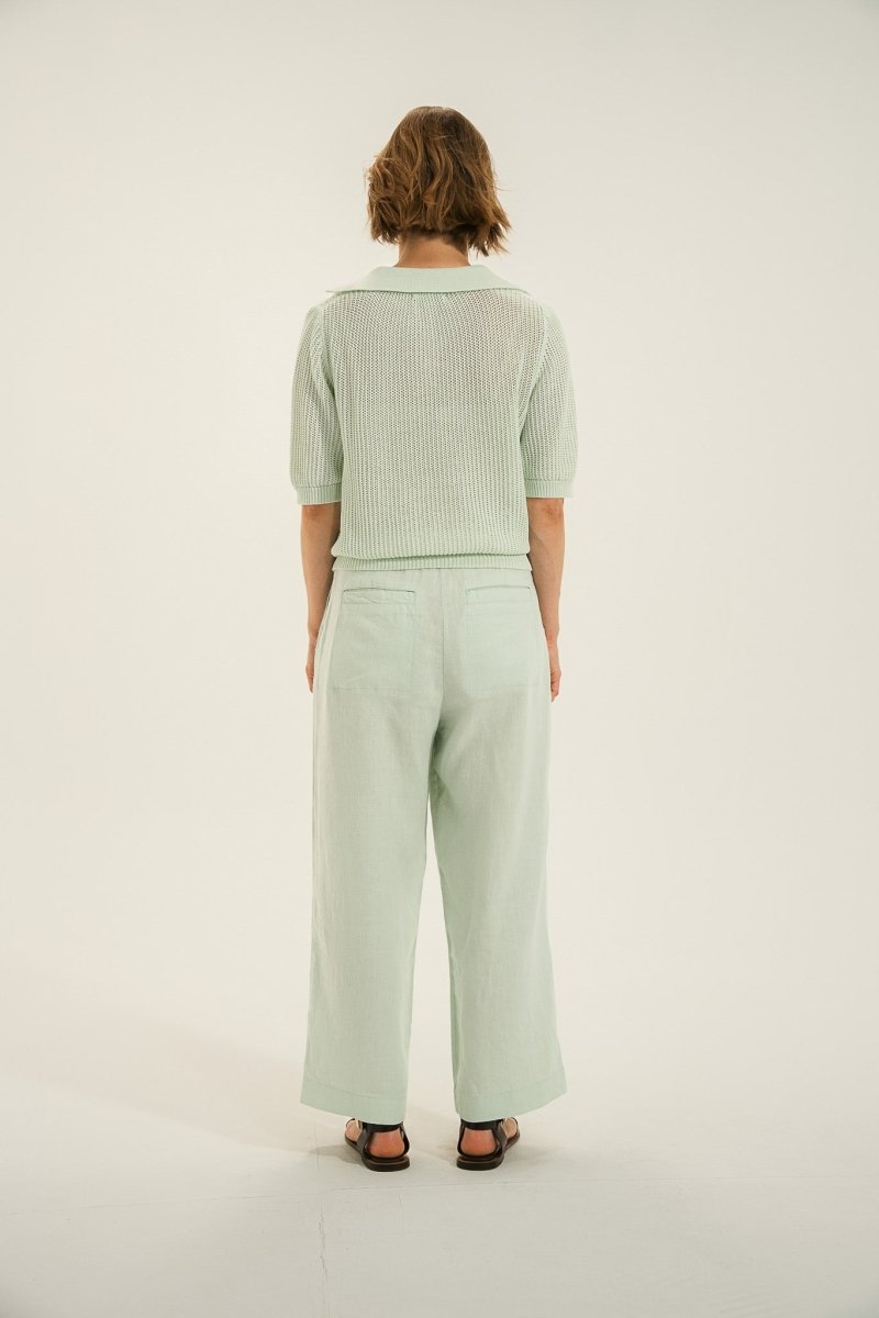 Pull col vareuse tricotage fantaisie TAVIRA - Mat de Misaine