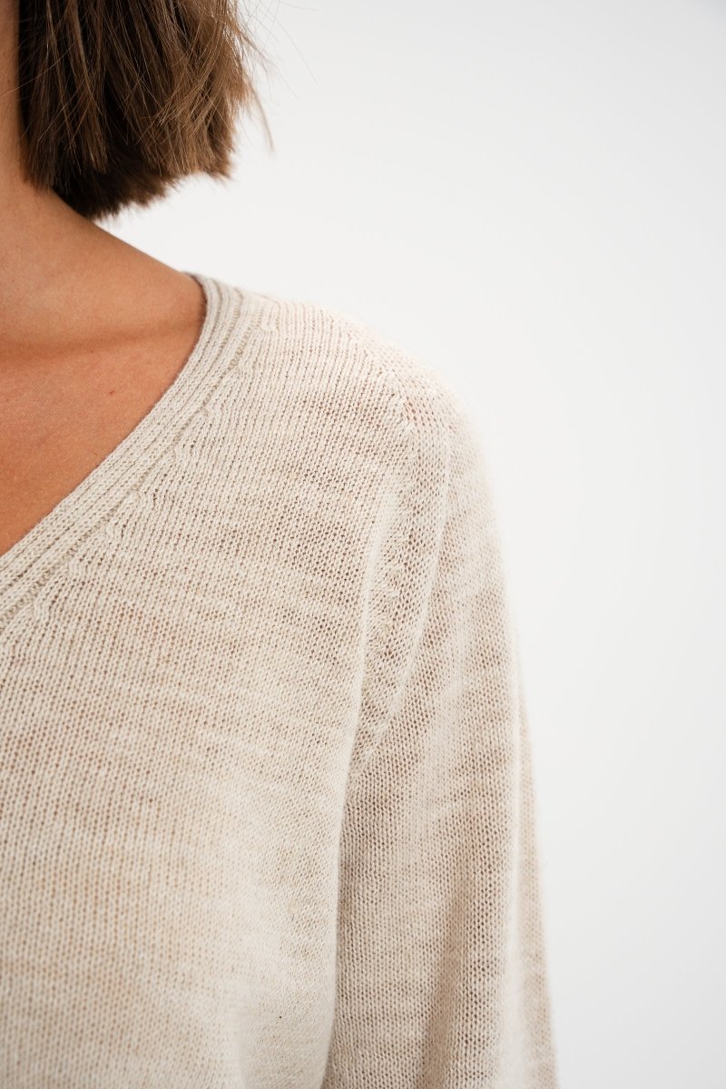 Pull encolure V TAROUDANT - Mat de Misaine