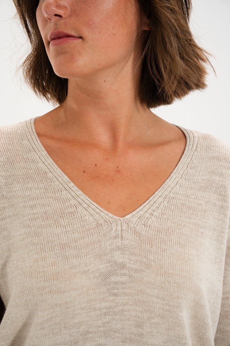 Pull encolure V TAROUDANT - Mat de Misaine