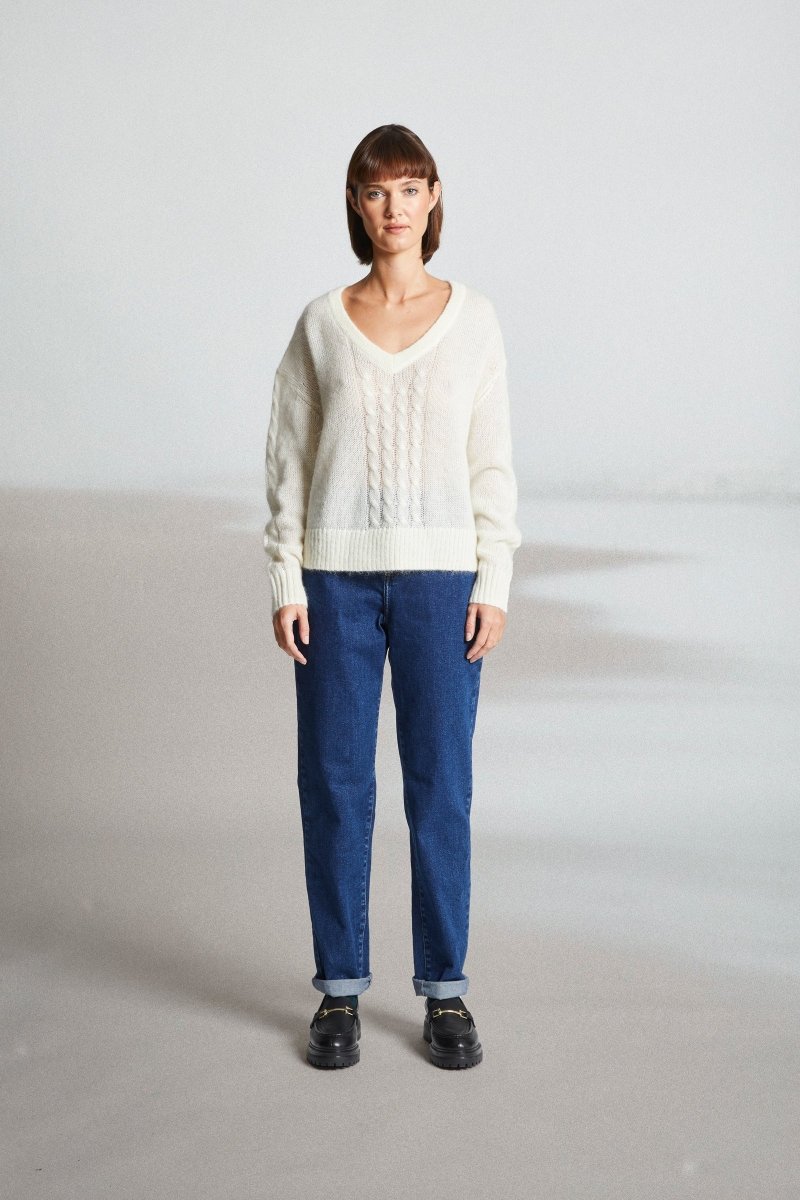 Pull encolure V TORCY - Mat de Misaine