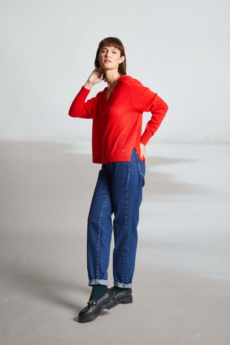 Pull encolure V TORIN - Mat de Misaine