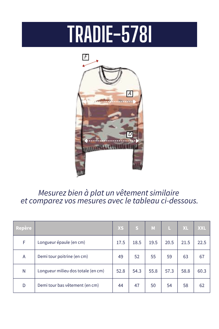 Pull imprimé TRADIE - Mat de Misaine