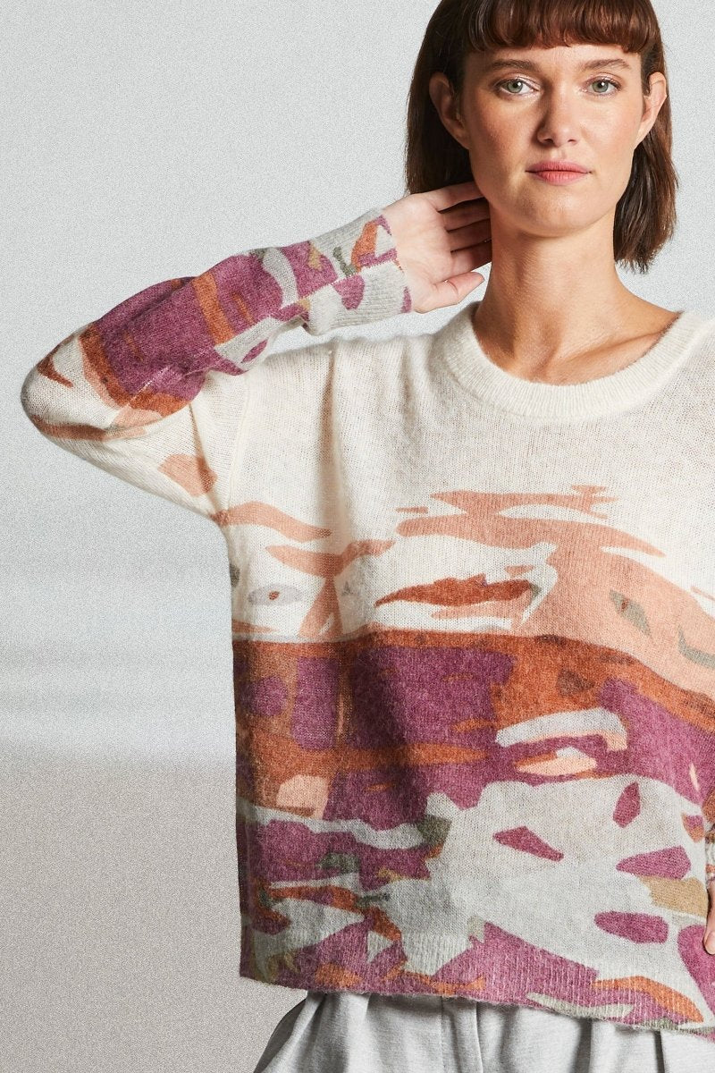 Pull imprimé TRADIE - Mat de Misaine