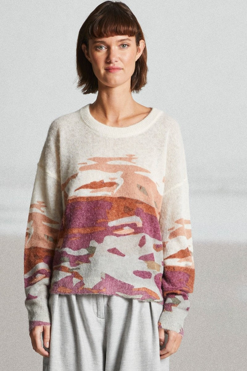 Pull imprimé TRADIE - Mat de Misaine