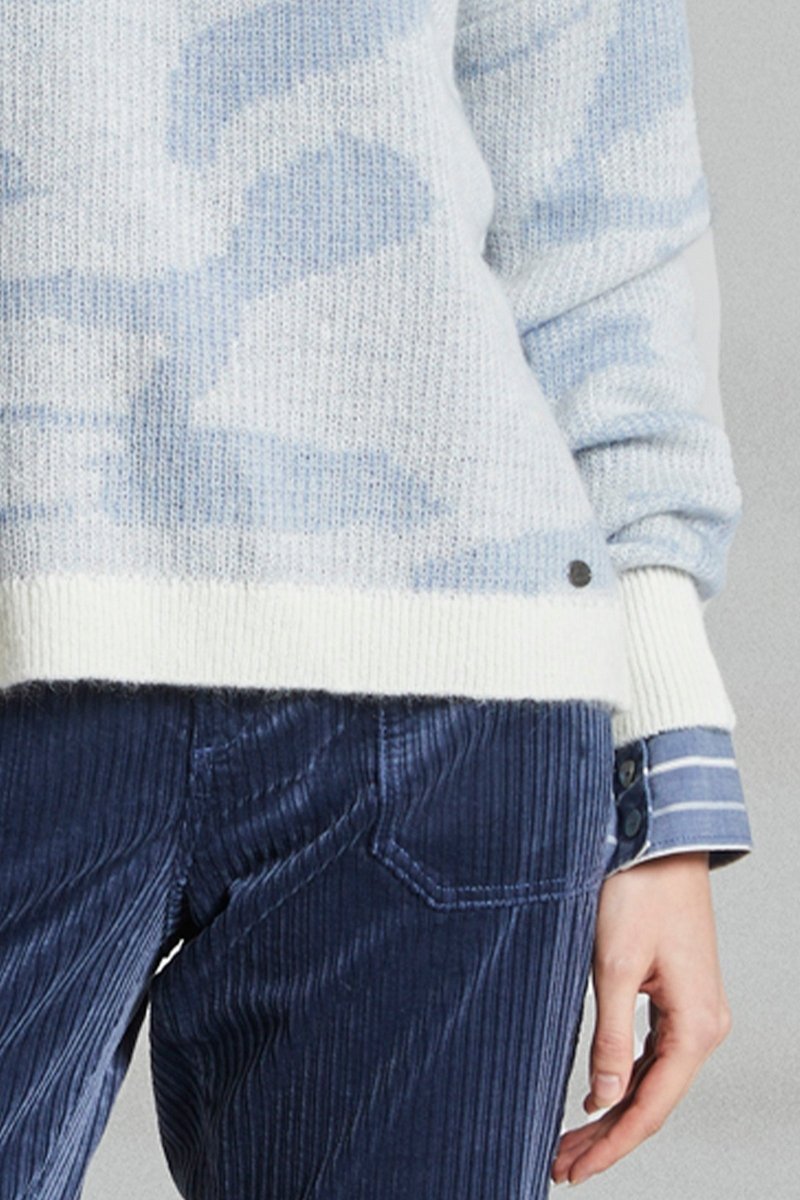 Pull jacquard TERVOLA - Mat de Misaine