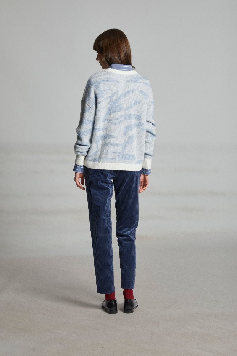 Pull jacquard TERVOLA - Mat de Misaine