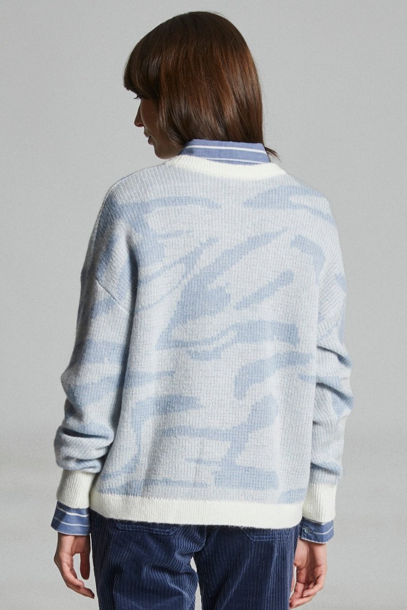 Pull jacquard TERVOLA - Mat de Misaine