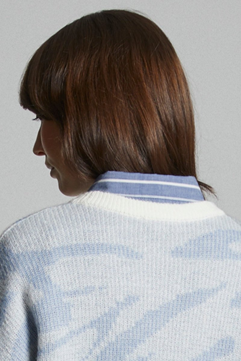 Pull jacquard TERVOLA - Mat de Misaine