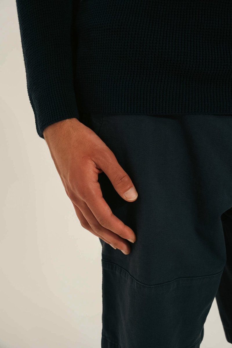 Pull marin empiècement épaules THAIS - Mat de Misaine