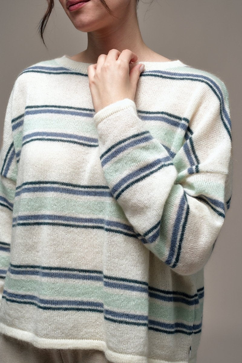 Pull oversize rayé TAKI - Mat de Misaine