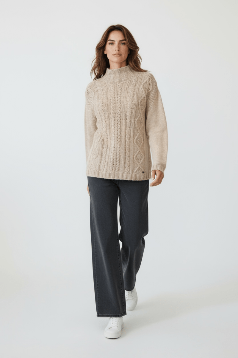 Pull torsadé TYNDA - Mat de Misaine