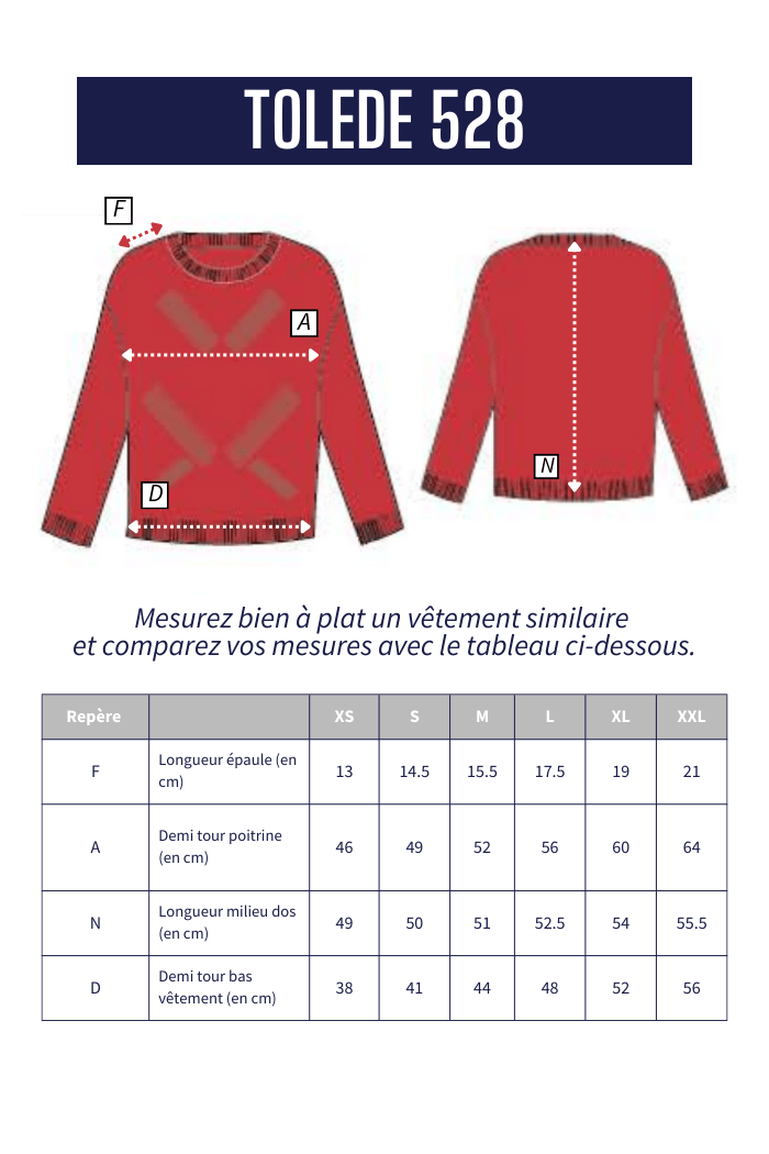 Pull tricotage fantaisie devant TOLEDE - Mat de Misaine