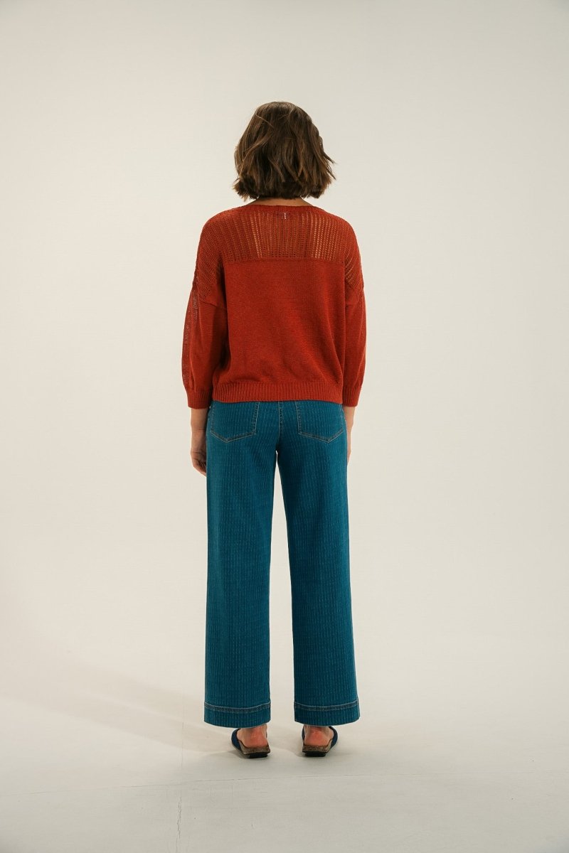 Pull tricotage fantaisie TETOUAN - Mat de Misaine