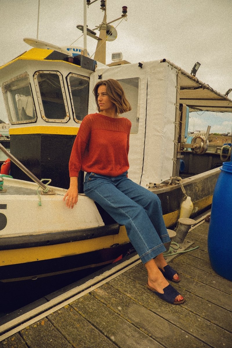 Pull tricotage fantaisie TETOUAN - Mat de Misaine