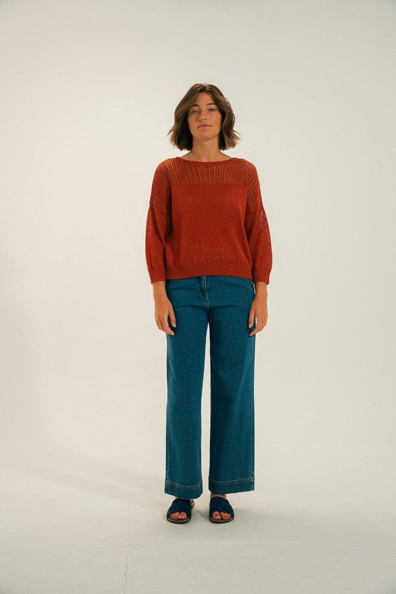 Pull tricotage fantaisie TETOUAN - Mat de Misaine