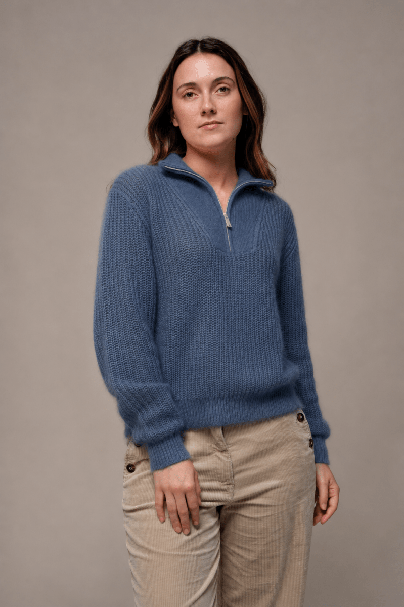 Pull zippé TIGNES - Mat de Misaine