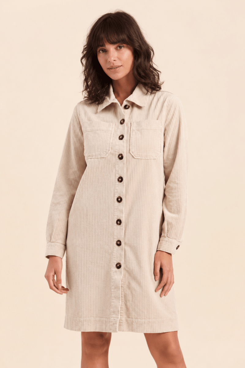 Robe courte en velours RIVAGE - Mat de Misaine