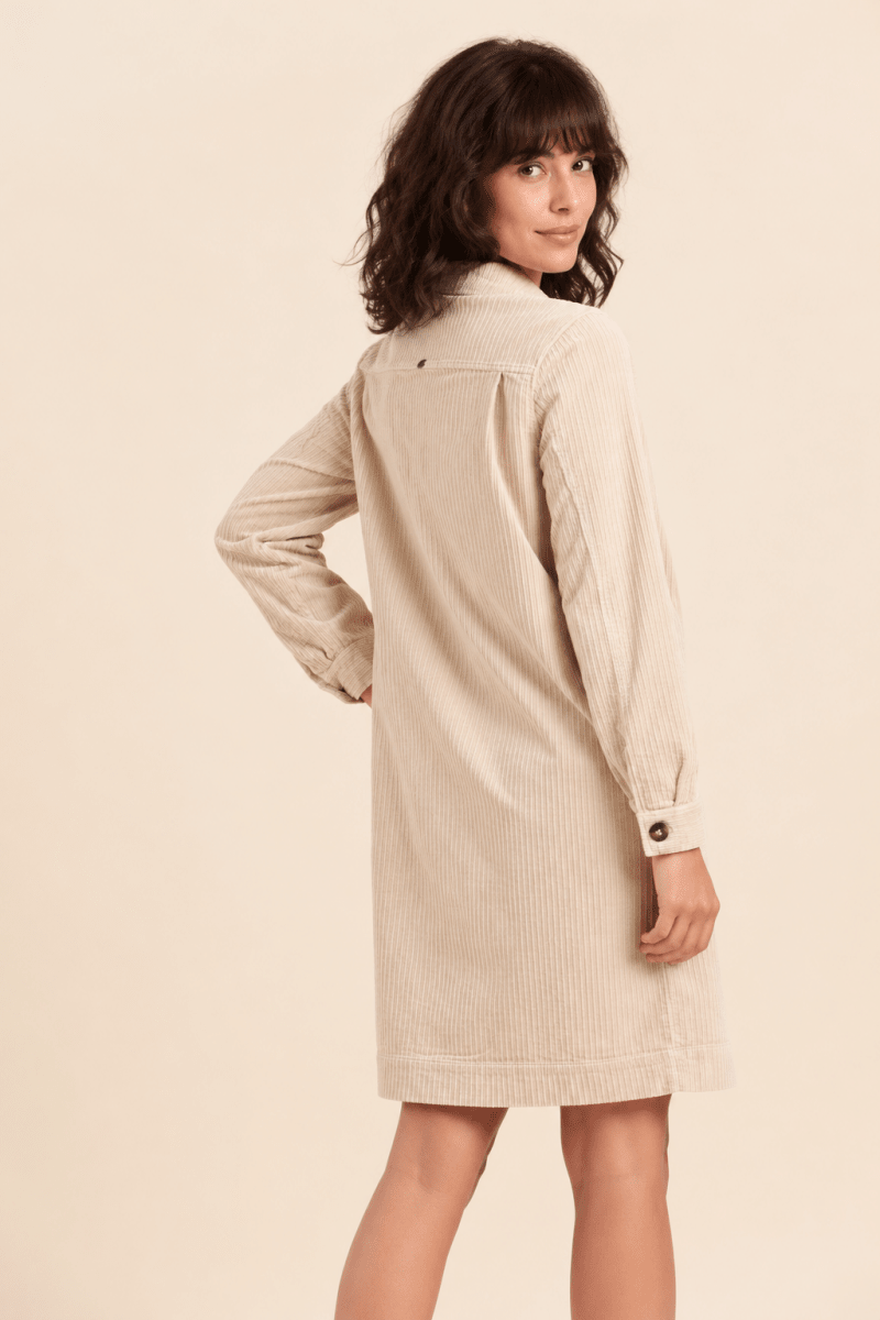 Robe courte en velours RIVAGE - Mat de Misaine