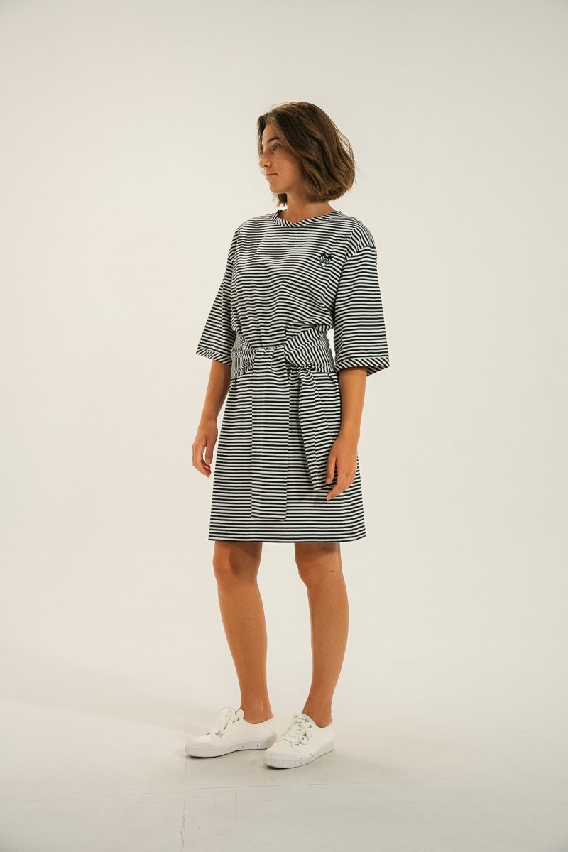 robe courte rayée RAFINA - Mat de Misaine