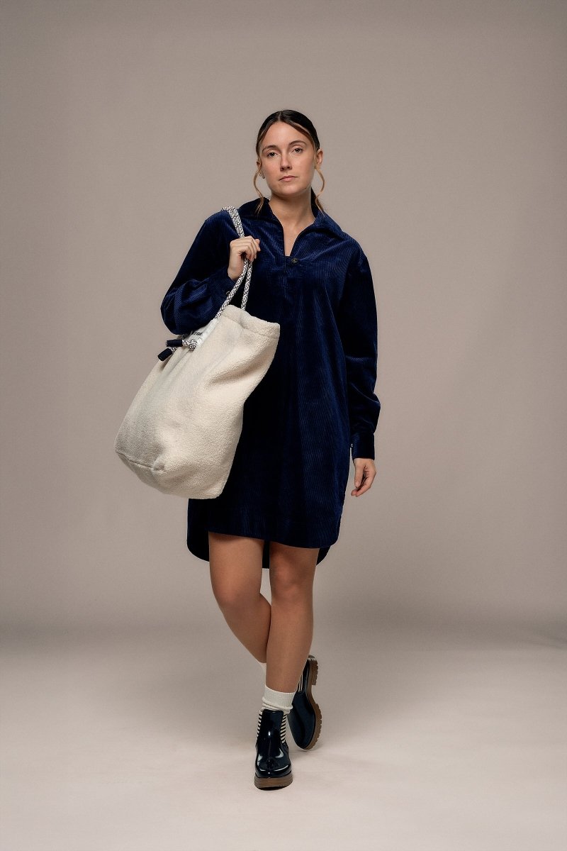 Robe en velours RIVA. - Mat de Misaine