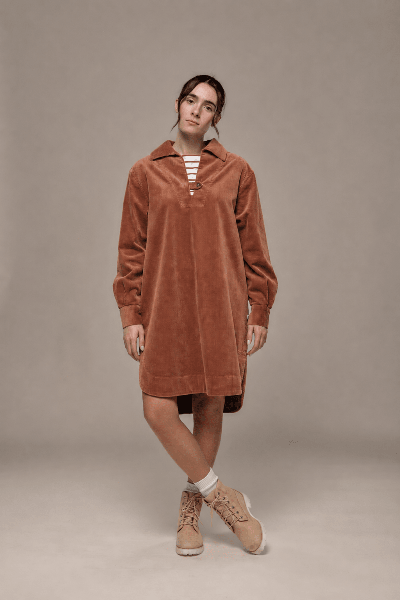 Robe en velours RIVA. - Mat de Misaine