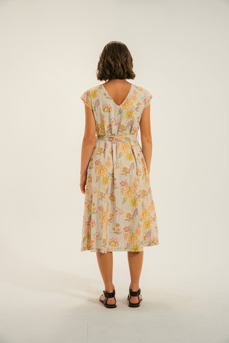 Robe longue imprimé REUNION - Mat de Misaine