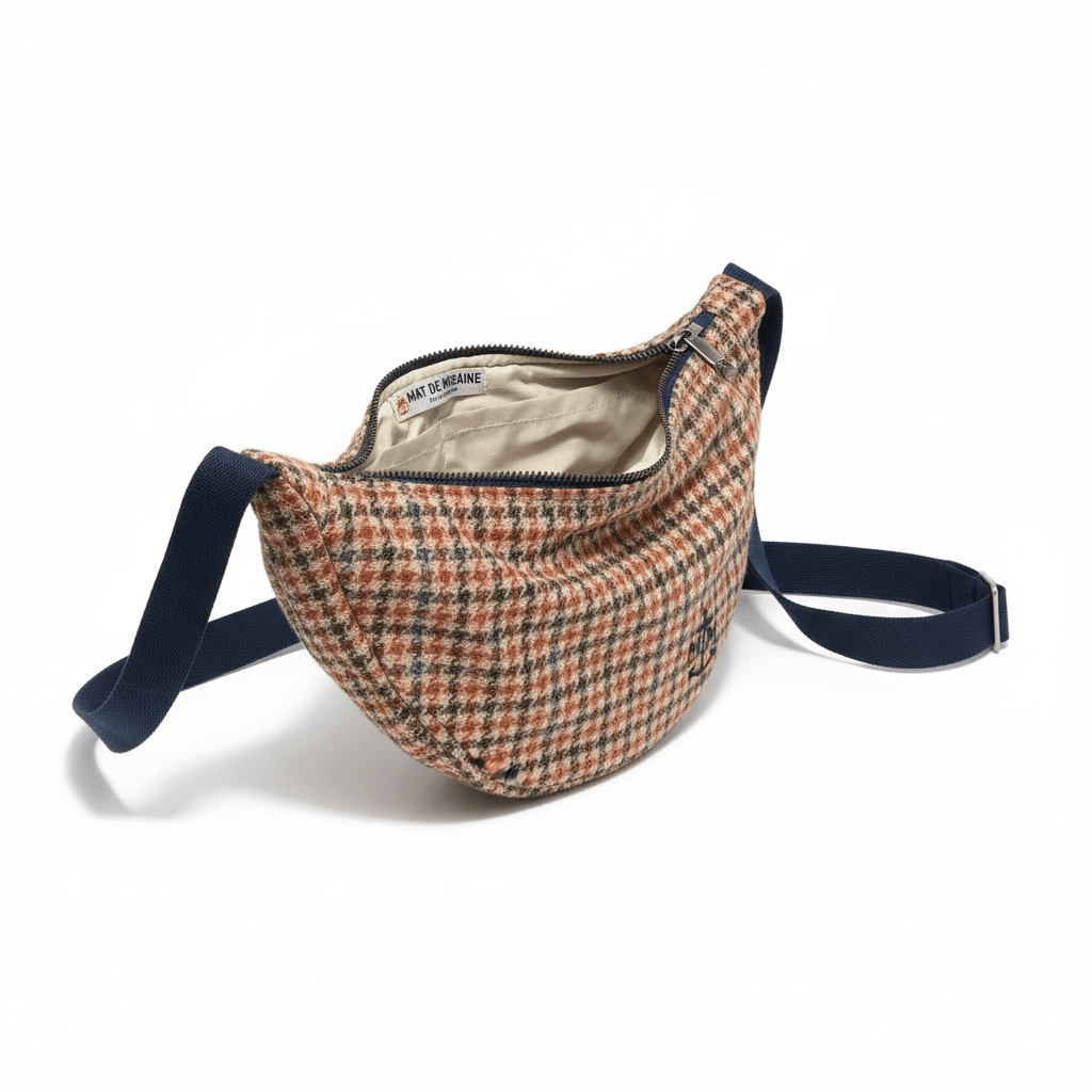 SAC BANA motif pied de poule - Mat de Misaine