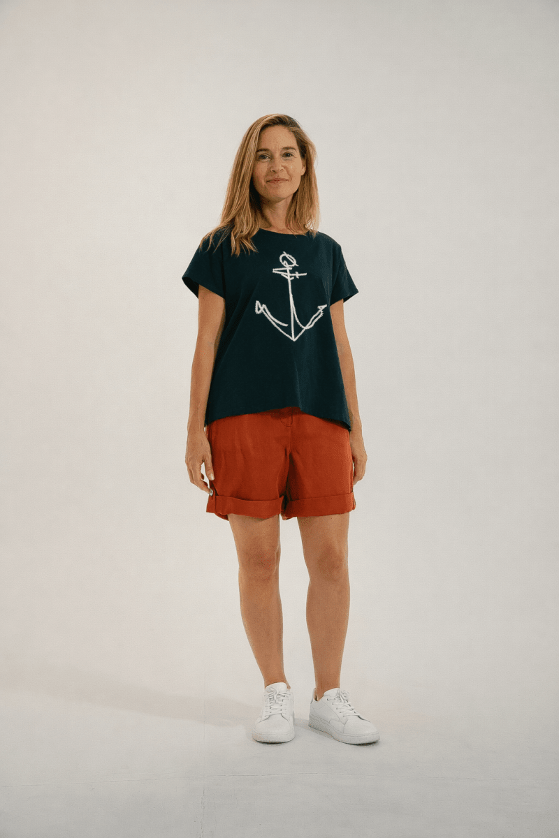 Short à pont en lyocell SABORD - Mat de Misaine