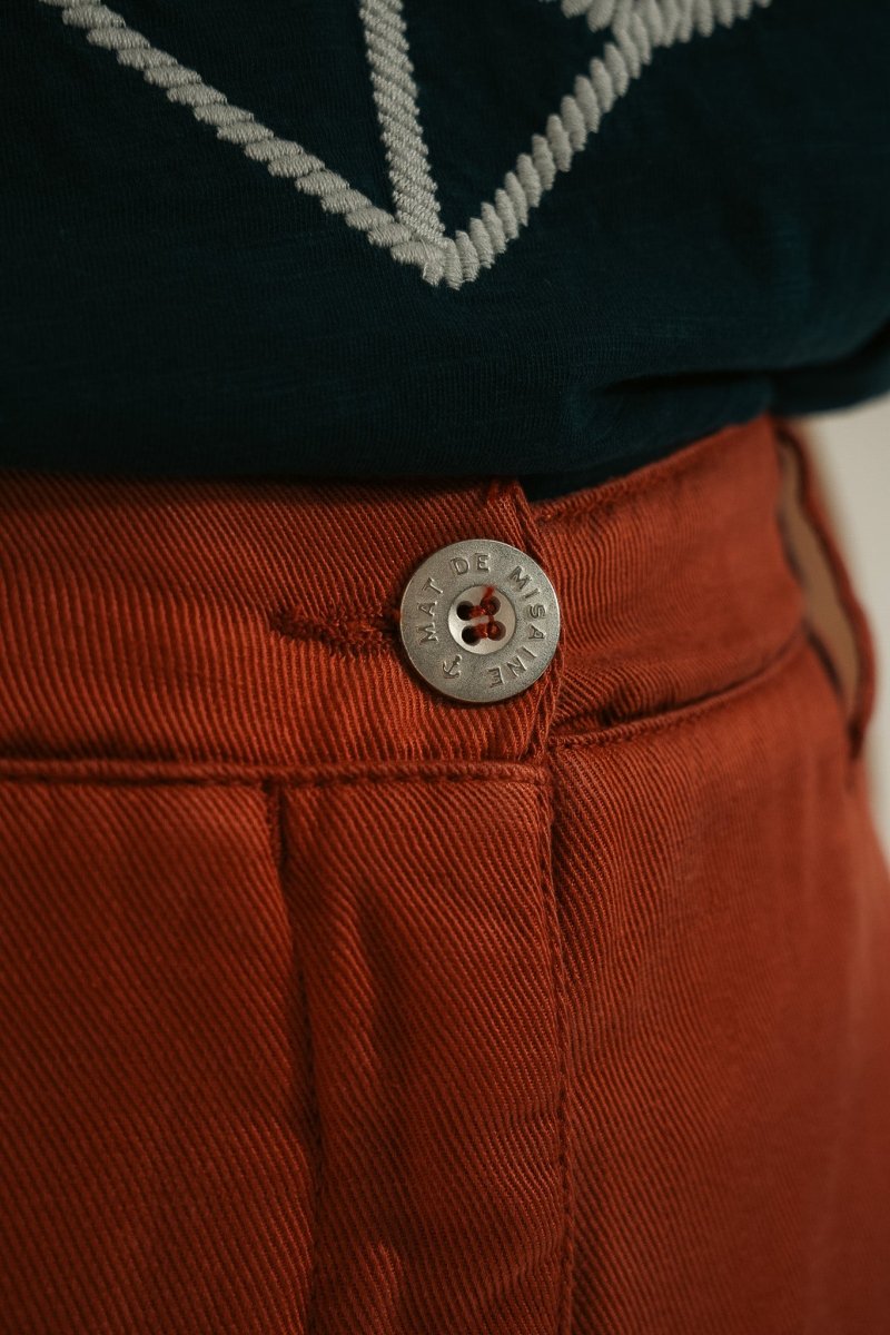 Short à pont en lyocell SABORD - Mat de Misaine