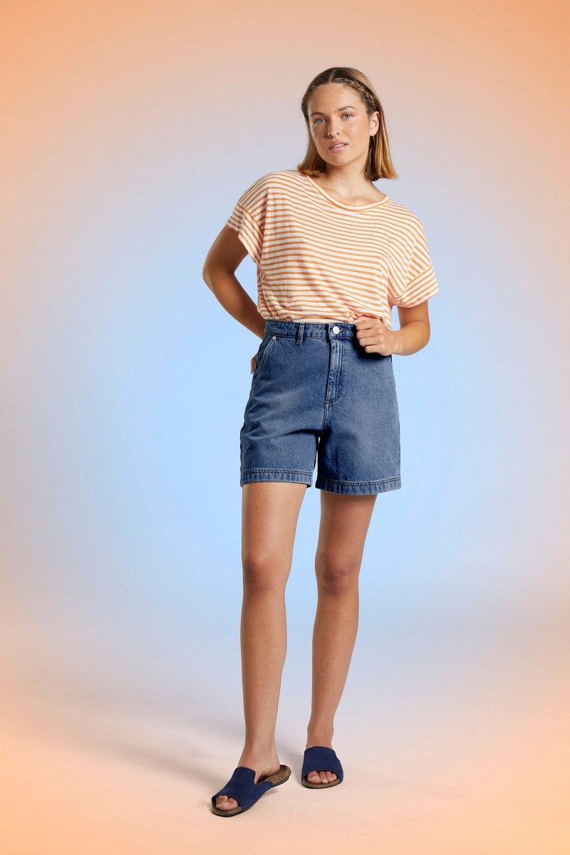 Short en denim SALINE - Mat de Misaine
