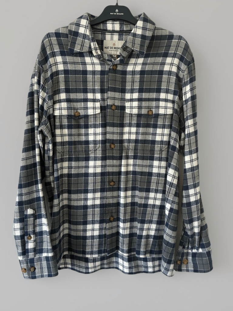 Surchemise en flanelle à carreaux CAP - Mat de Misaine