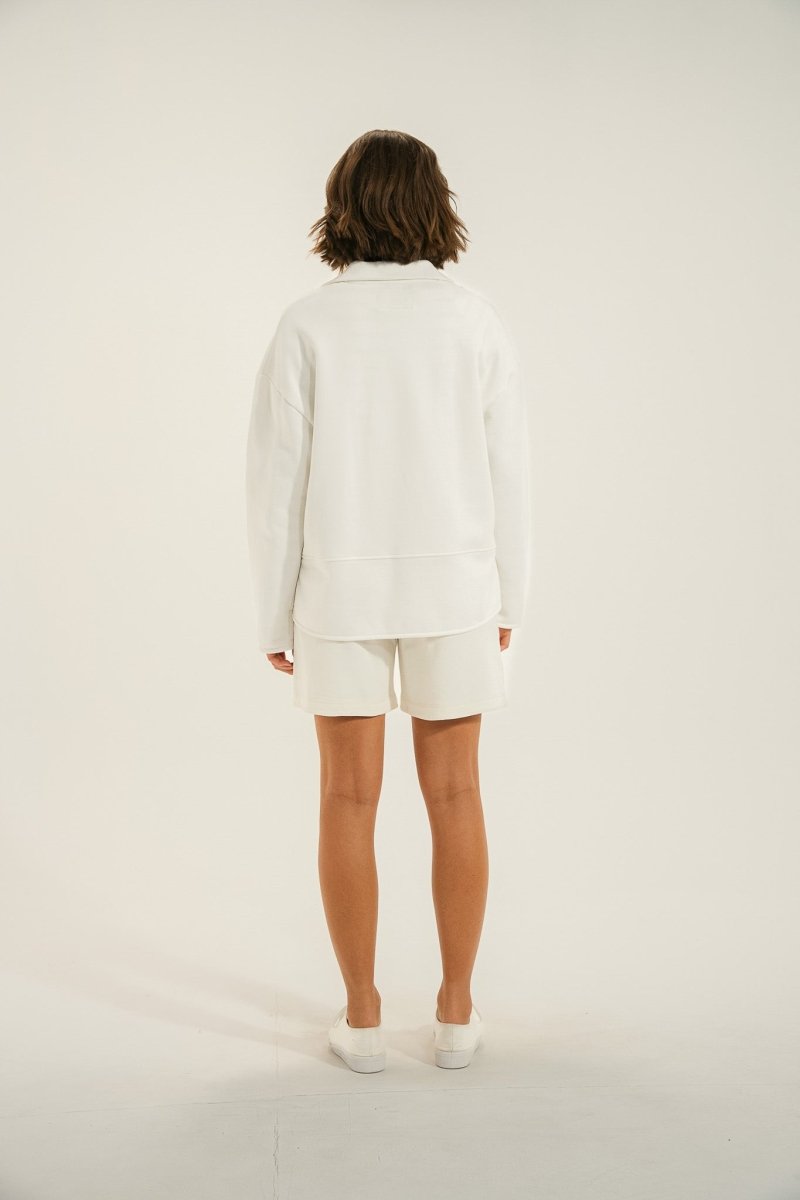 Sweat col vareuse MAIAO - Mat de Misaine