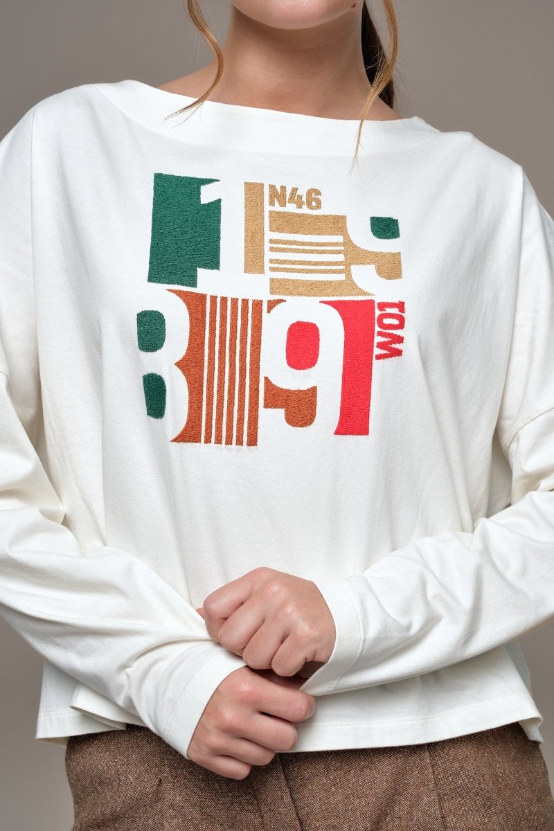 T-shirt oversize MAKI - Mat de Misaine