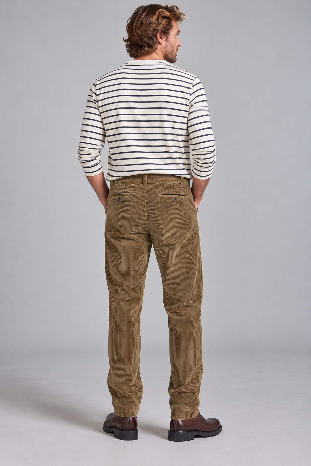 Pantalon chino en velours TRANSAT